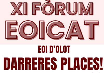 Darreres inscripcions Fòrum Olot